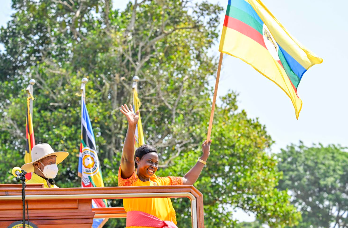Aidah Nabayigga the decleared winner of the Kalangala District Woman MP by-election