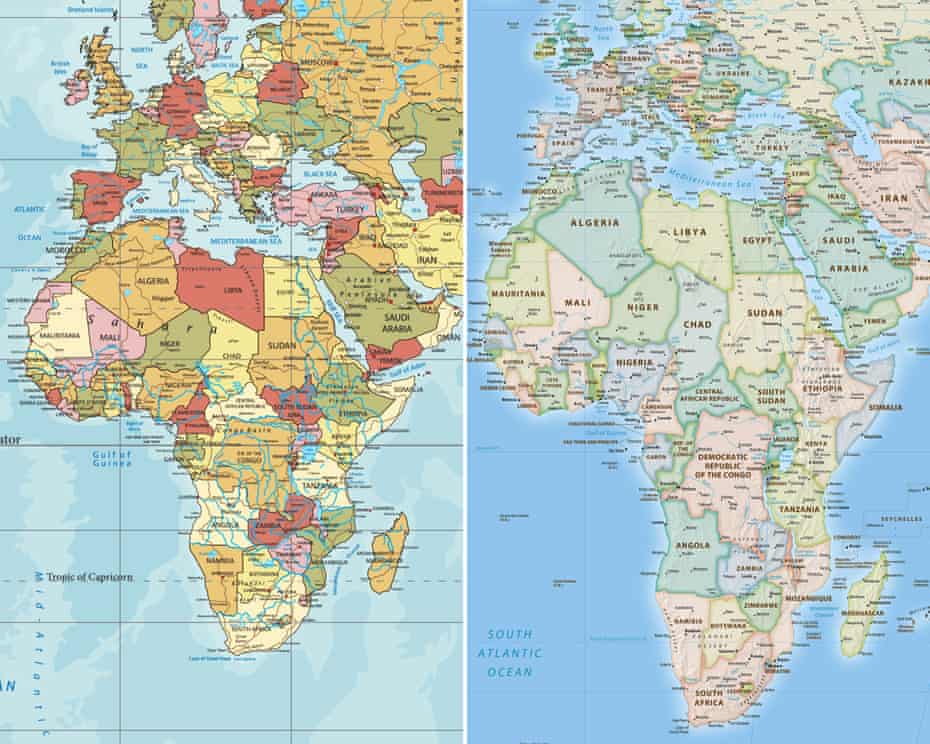 UN Votes to Adopt New World Map Showing Africa’s True Size